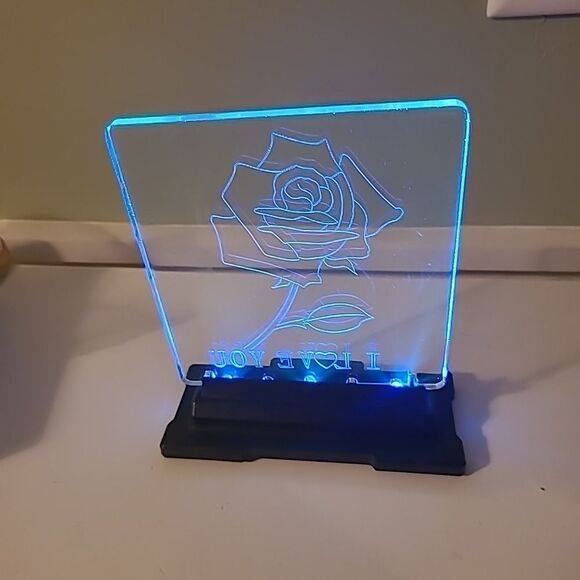 Battery Operated Love Sign - Picture 2 of 8